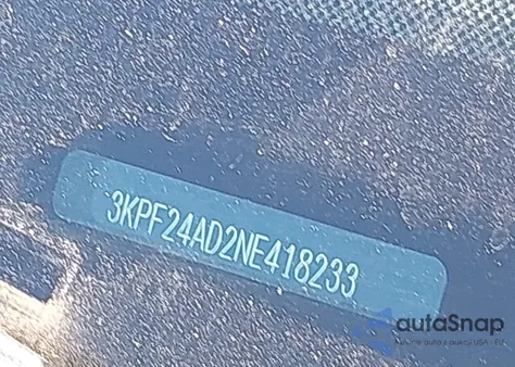 2022 Kia Forte Lxs из США, поврежденный, VIN 3KPF24AD2NE418233